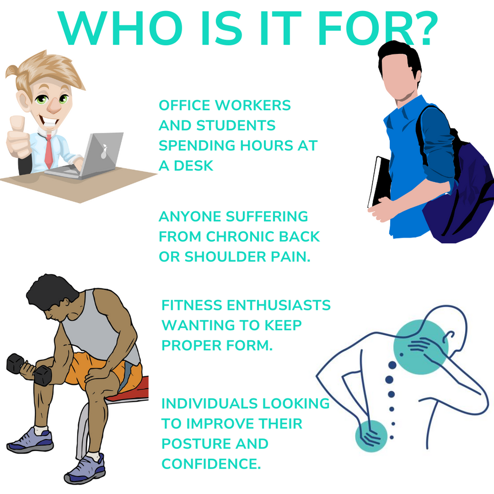 Adjustable Men And Women Posture Support V2