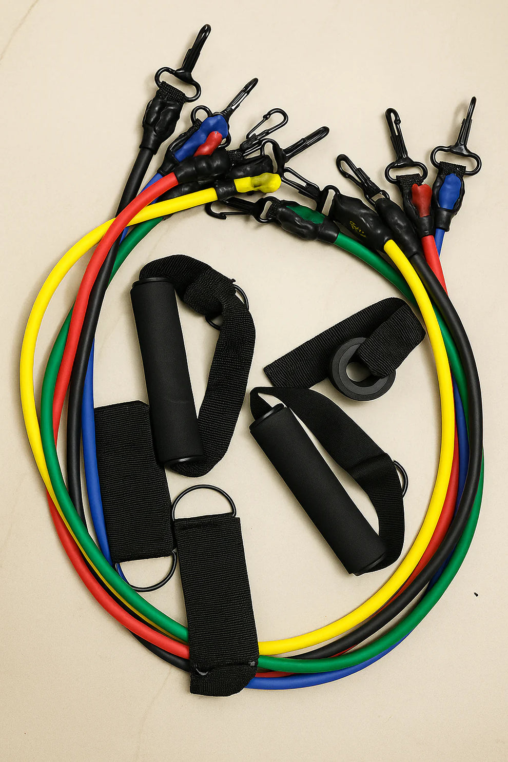 11 Pieces Gym Power Resistance Bands Set for Workout
